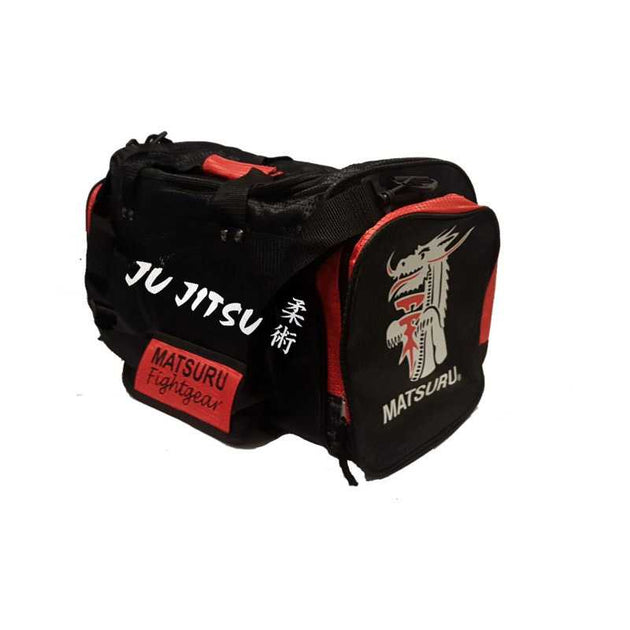 Matsuru tas  Zwart/Rood JIU JITSU