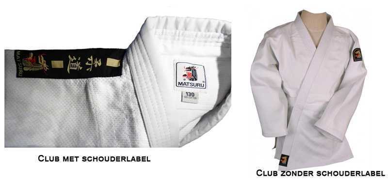 Matsuru Judopak Club zonder schouderlabel-3