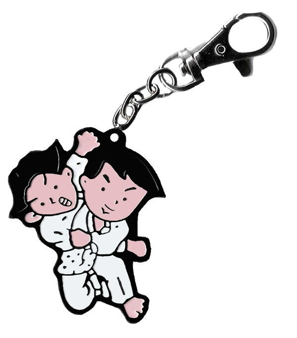 Sleutelhanger judoworp