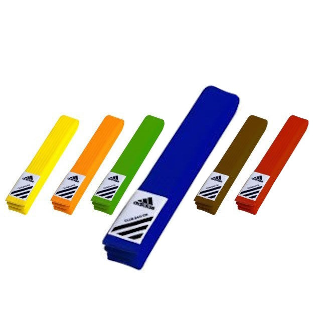 Adidas judoband blauw