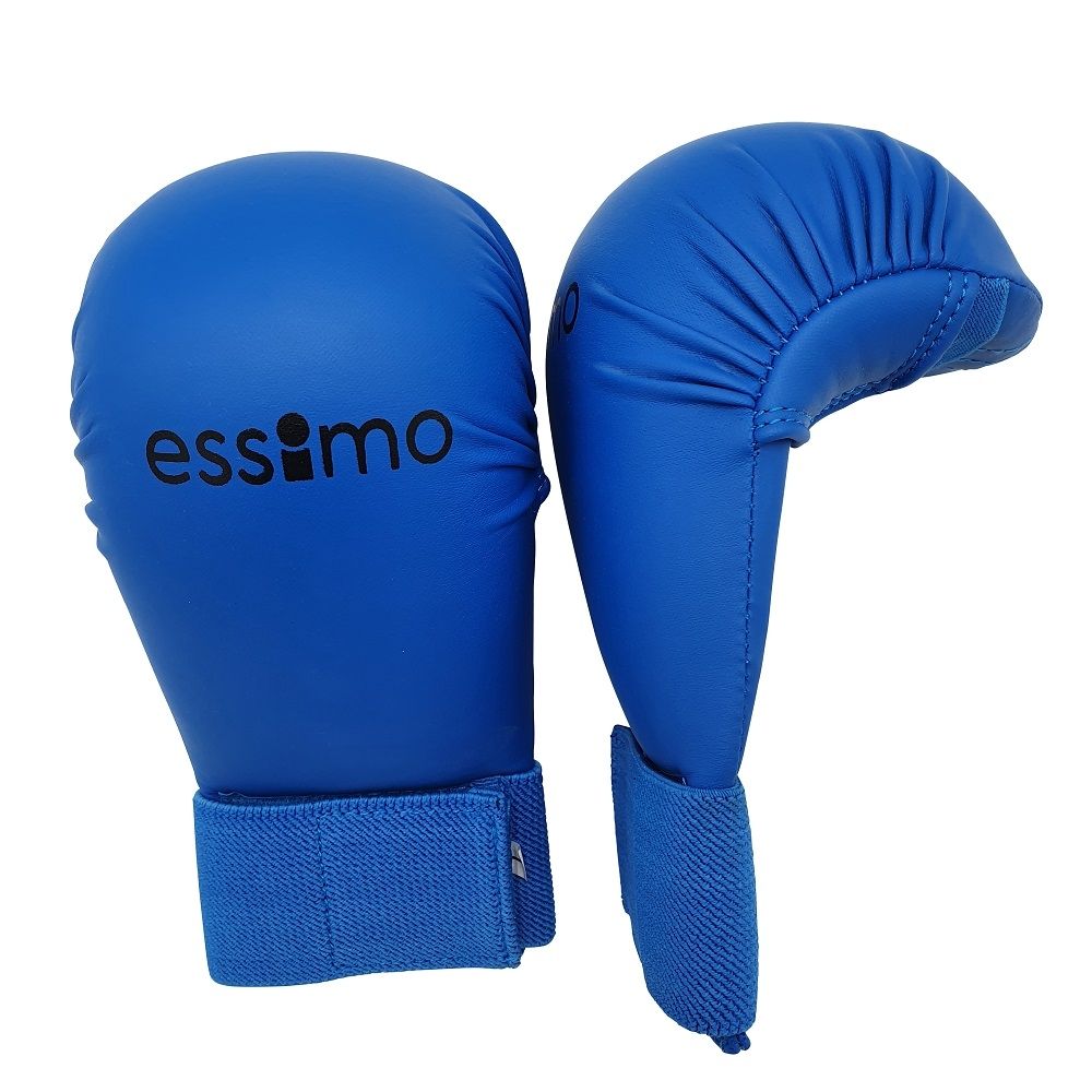Karatehandschoen - Blauw Essimo 3