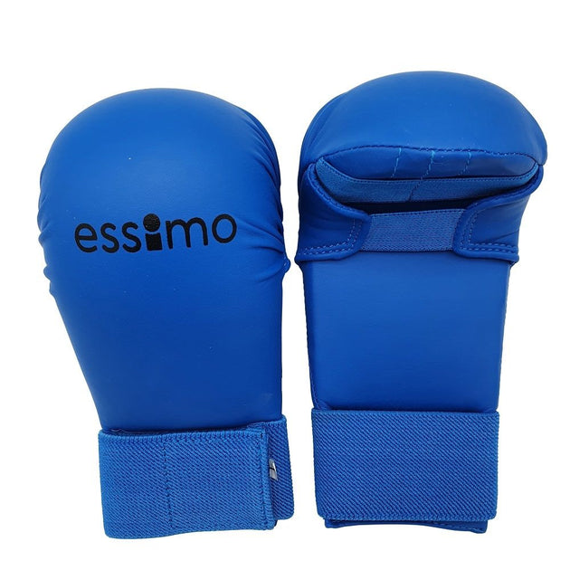 Karatehandschoen - Blauw Essimo 