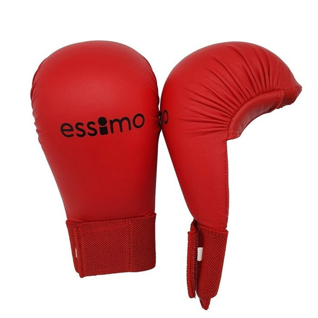 Karatehandschoen - Rood - Essimo 4