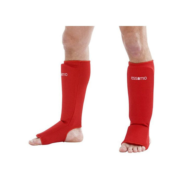 Scheen/wreef beschermer rood